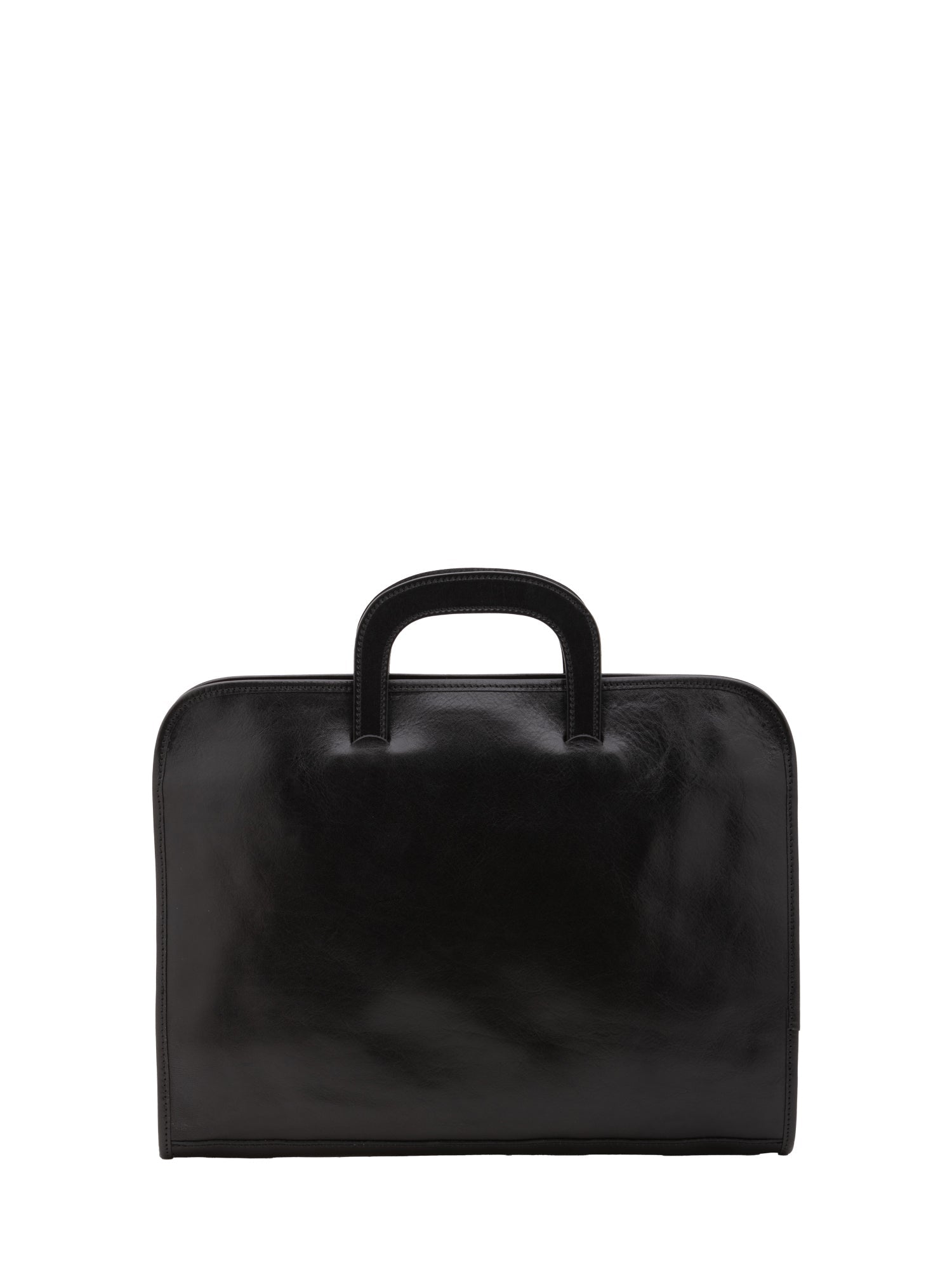 Borsa da lavoro da uomo In Vera pelle Made in Italy 40x30x6 cm-3