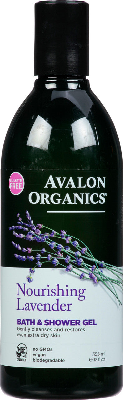 Avalon Lavender Bath & Shower Gel (1x12 Oz)-1