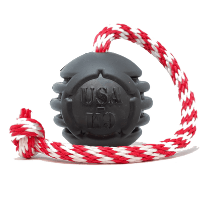 USA-K9 Magnum Black Stars and Stripes Ultra-Durable Dog Chew Toy-2