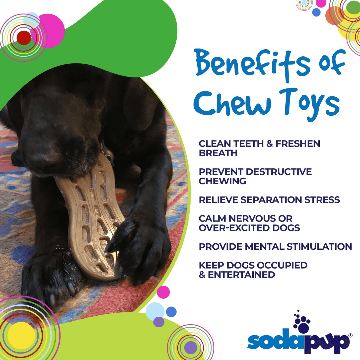 Ultra Durable Nylon Peanut Dog Chew Toy for Aggressive Chewers-4
