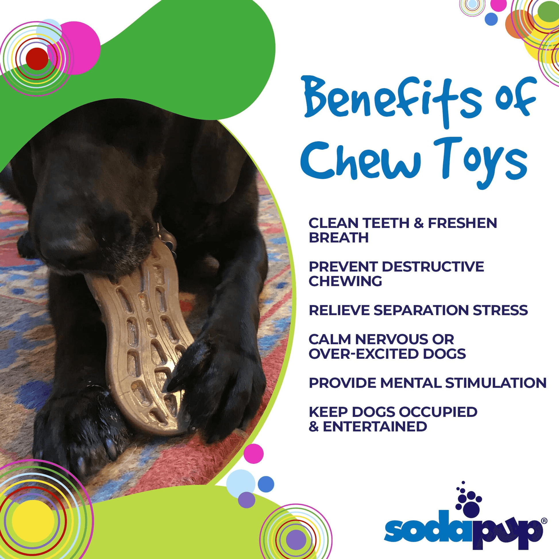 Ultra Durable Nylon Peanut Dog Chew Toy for Aggressive Chewers-4
