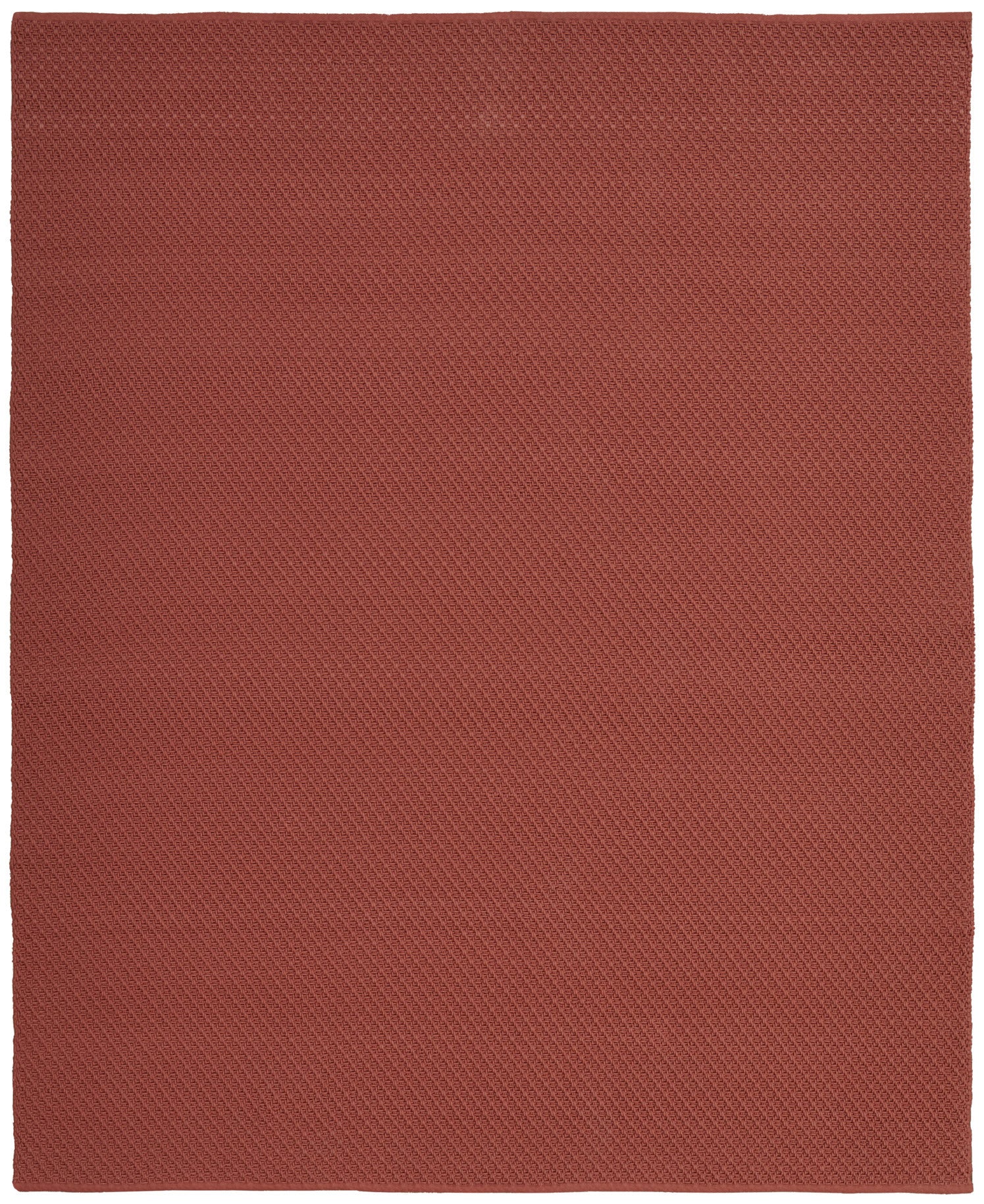 9' X 12' Red Hand Woven Area Rug-4