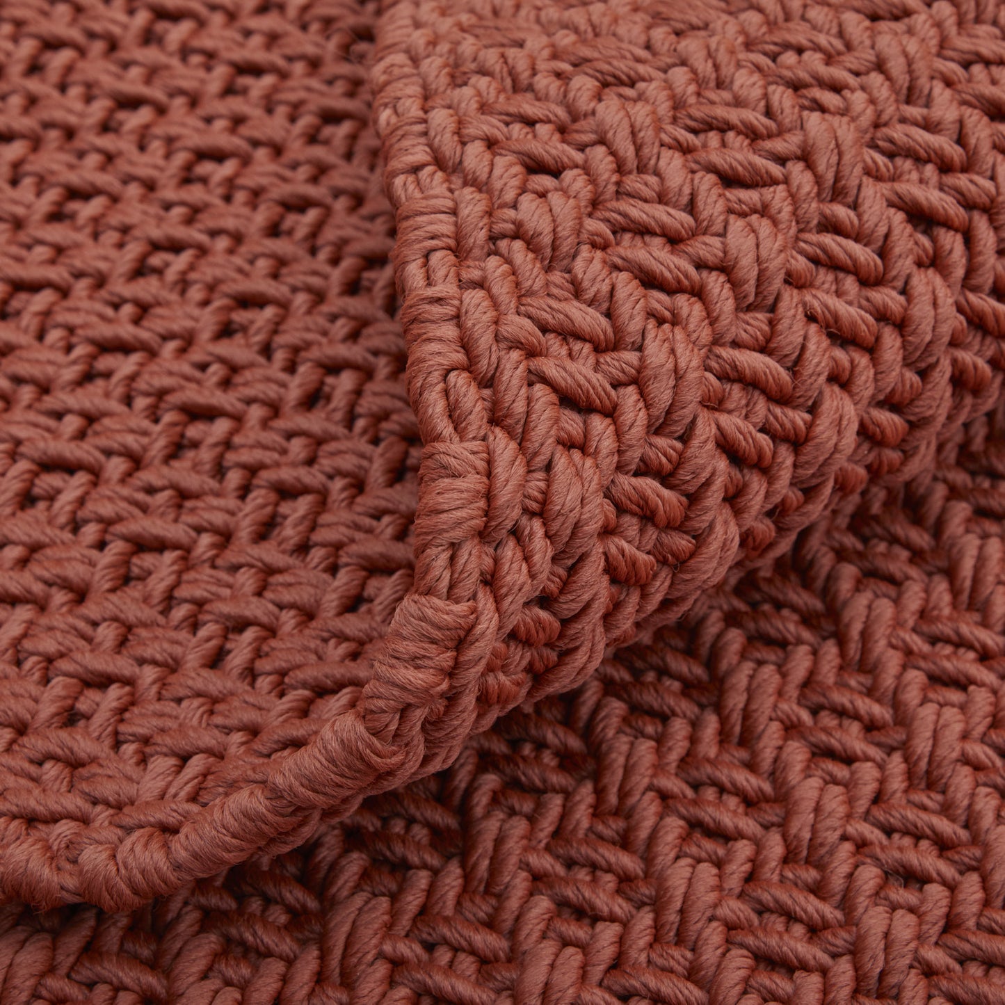 9' X 12' Red Hand Woven Area Rug-7