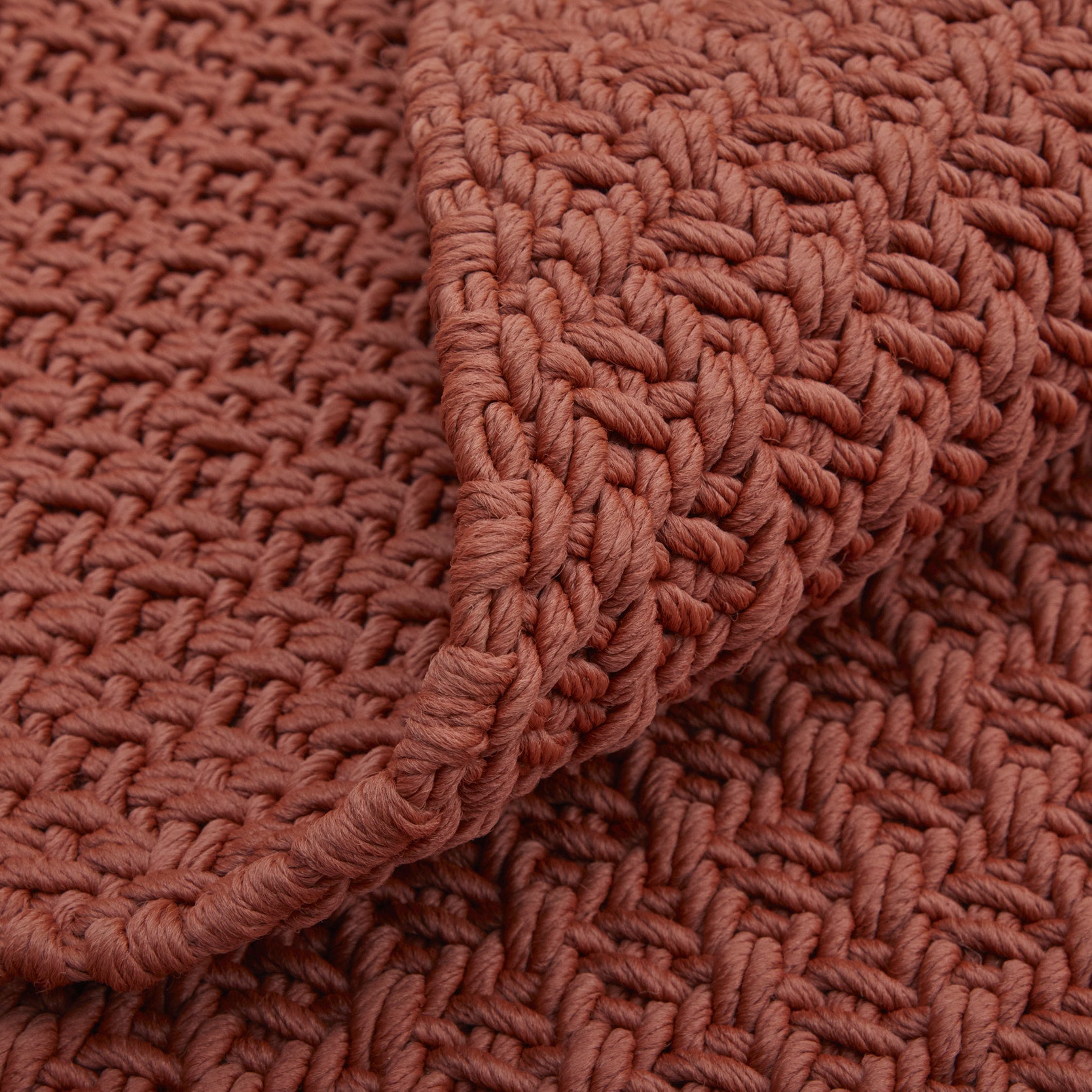 9' X 12' Red Hand Woven Area Rug-7