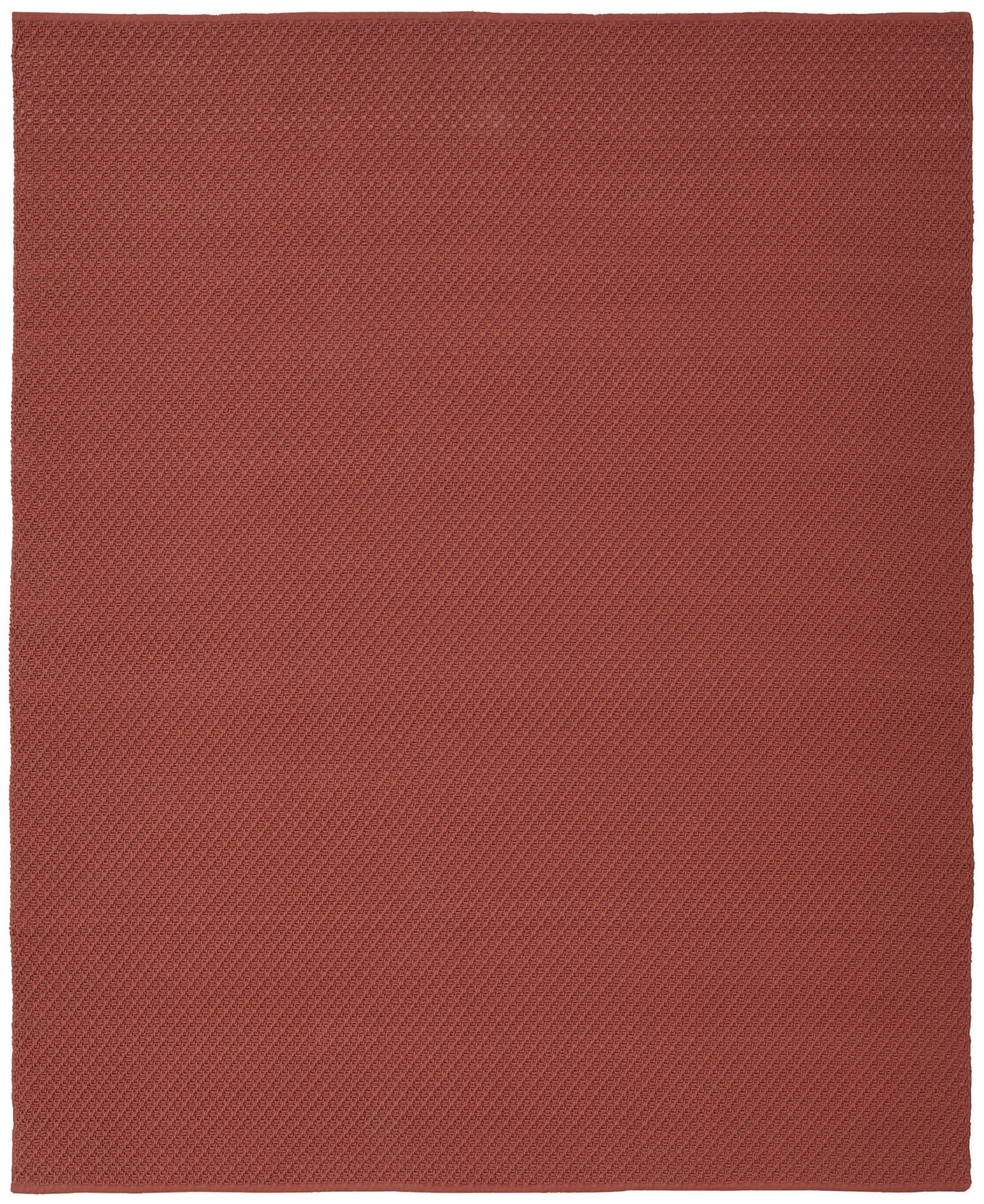 9' X 12' Red Hand Woven Area Rug-1
