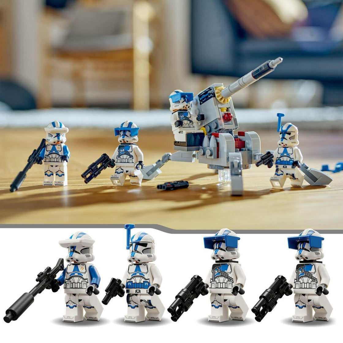 Construction set Lego Star Wars 75345 Fighting Pack of the Troopers Clone of the 501st Legion-5