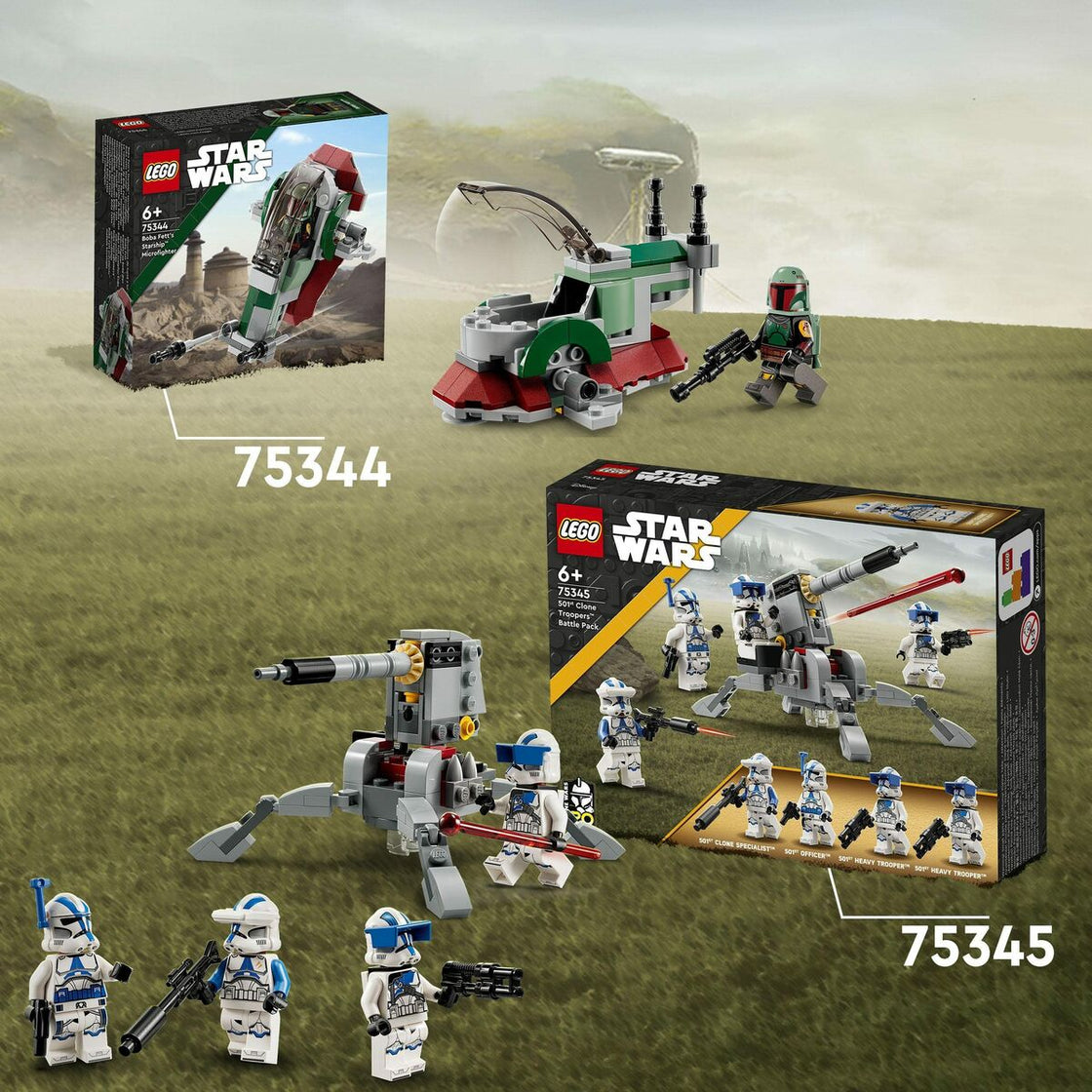 Construction set Lego Star Wars 75345 Fighting Pack of the Troopers Clone of the 501st Legion-4