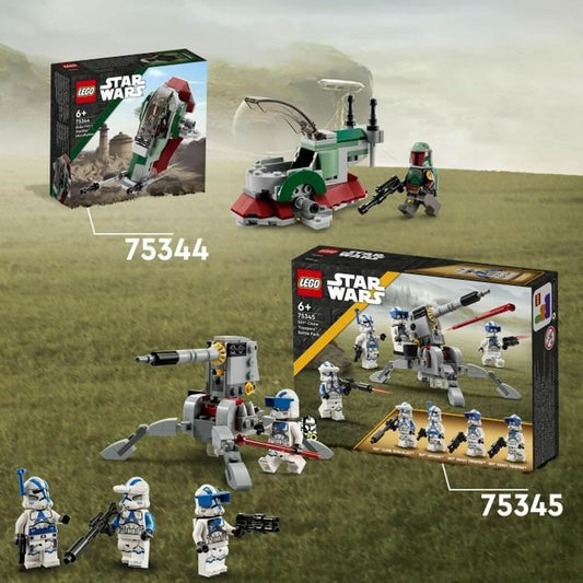 Construction set Lego Star Wars 75345 Fighting Pack of the Troopers Clone of the 501st Legion-10