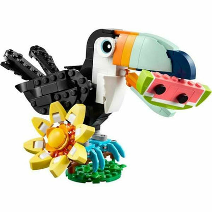 Construction set Lego 31173 Wild Animals : Tropical Toucan 225 Pieces-10