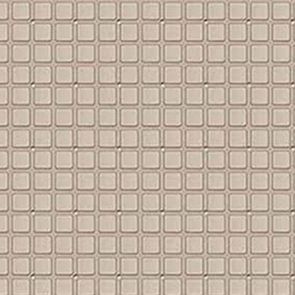 40" Beige Geometric Tiles Non Slip Bathtub Mat-3