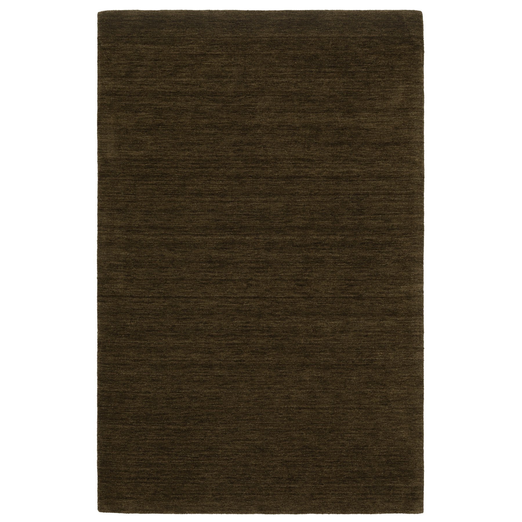 5' X 8' Brown Wool Hand Tufted Area Rug-1