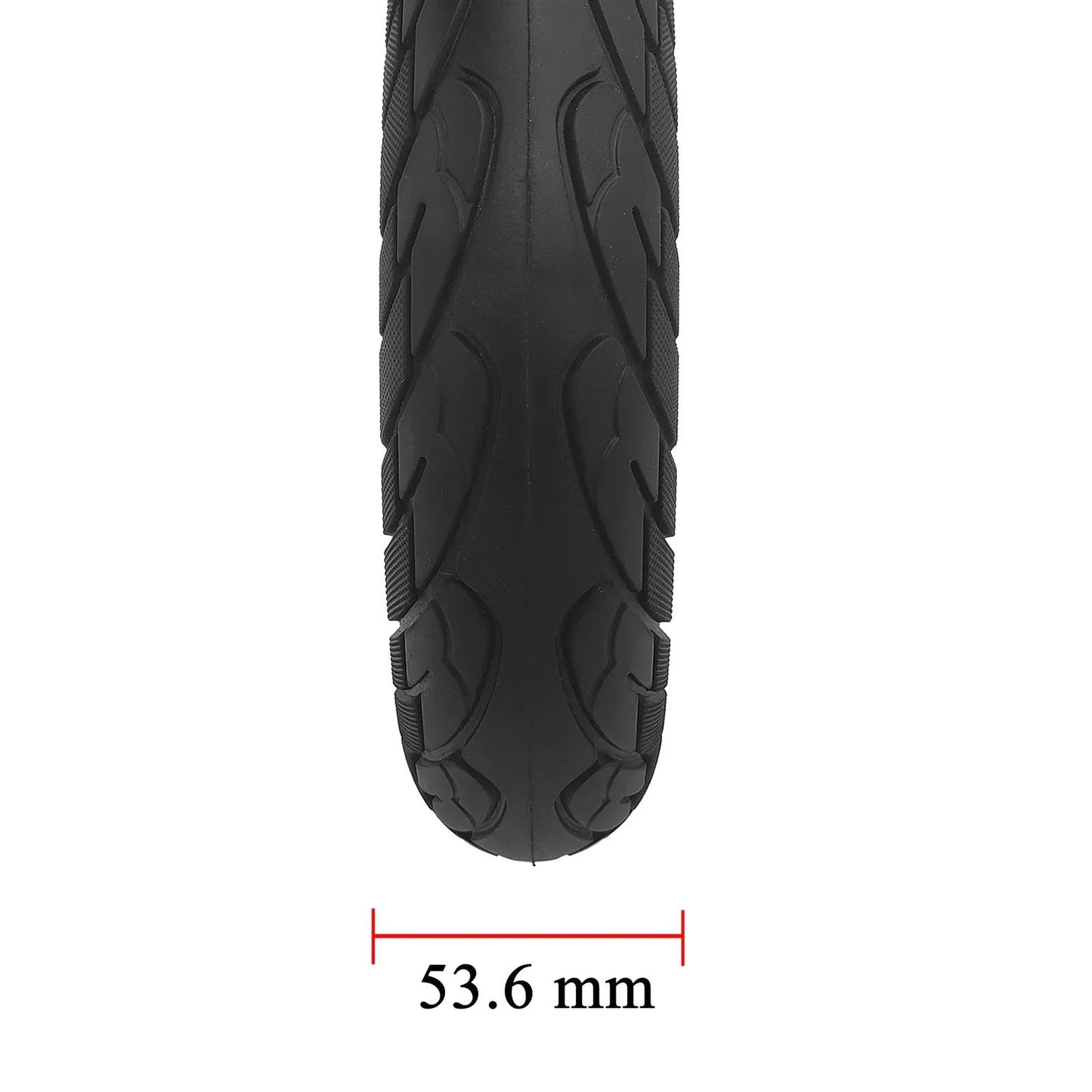 10x2.125 E-Scooter Vollgummi Reifen Schwarz Nendong 34mm-3