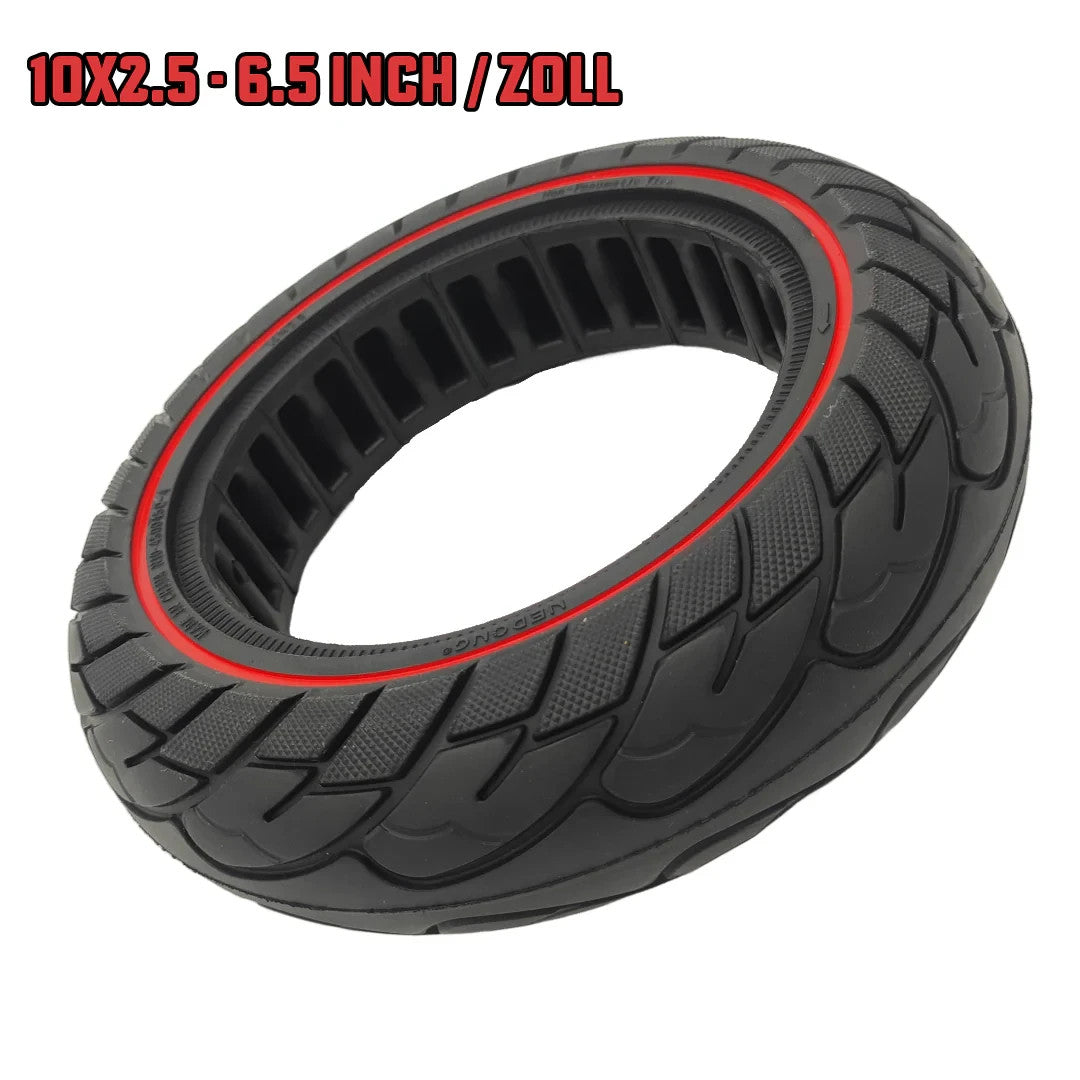 E-Scooter Vollgummireifen 10×2.5 Zoll 60/70-6.5-1