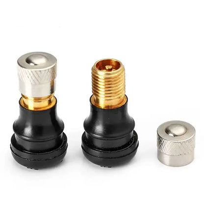 2 x E-Scooter Ventile Set Ninebot, Trittbrett, VMAX, Xiaomi, Ventil Tubeless 2x-1