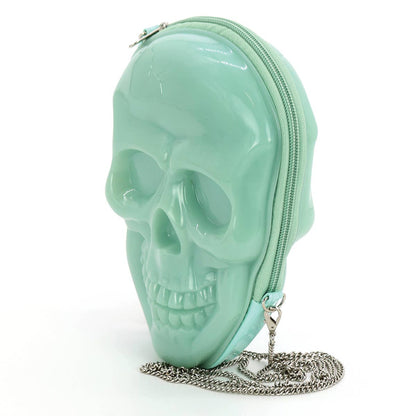 Glow in the Dark Skull Head Crossbody Bag-2