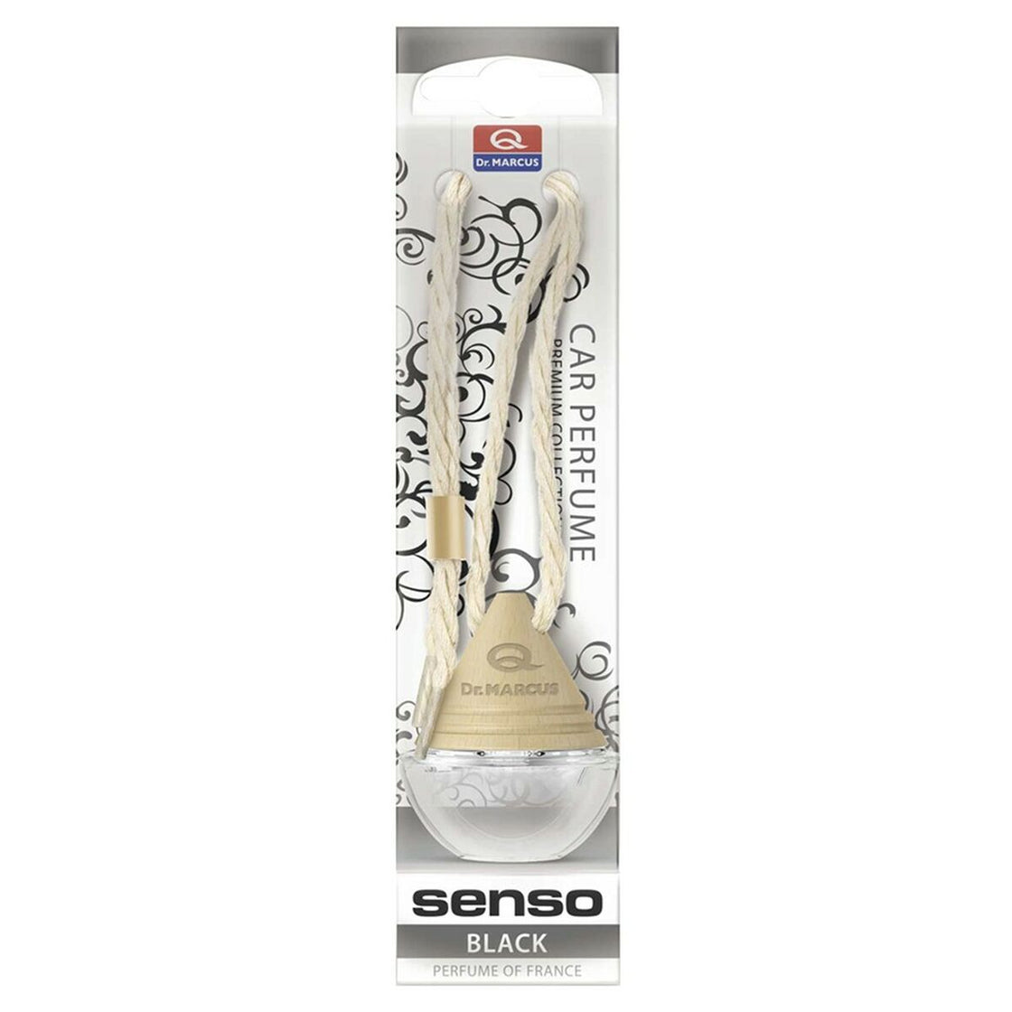 Car Air Freshener Dr Marcus Wood black Pendant-1