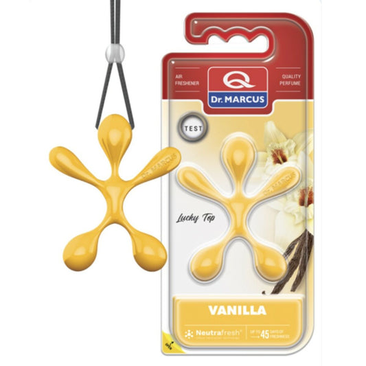 Car Air Freshener Dr Marcus Lucky Top Vanilla Plastic Fragrance Pendant (12 Units)-0