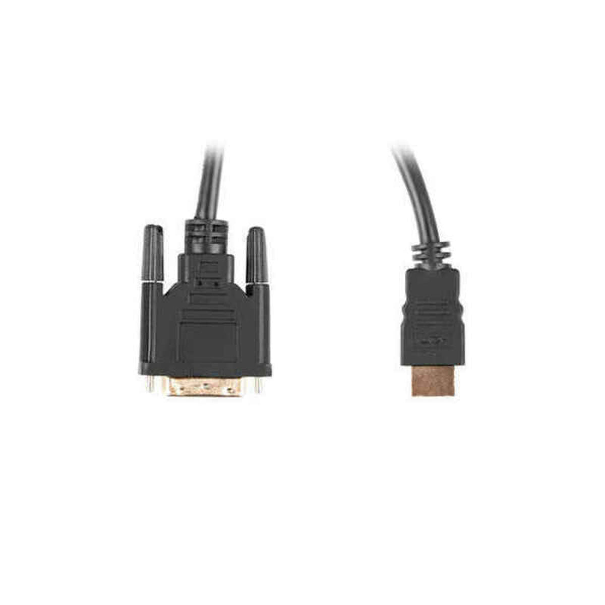 HDMI Cable Lanberg CA-HDDV-20CU-0030-BK Black 3 m-0
