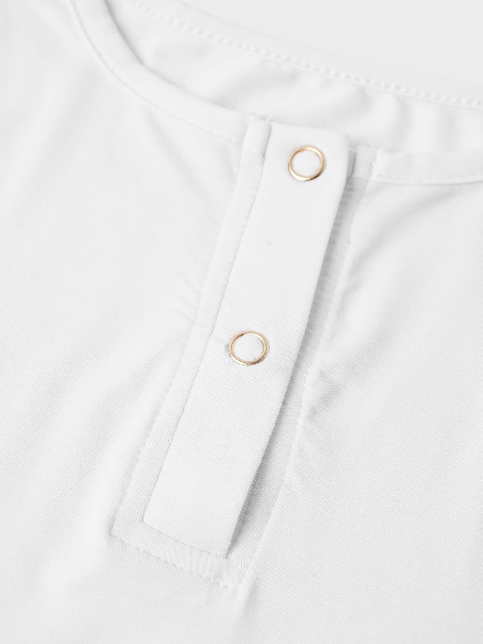 SIDE ELASTIC TEE-WHITE-3