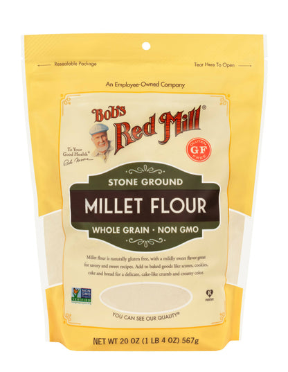 BOBS MILLET FLOUR GF ( 4 X 20 OZ   )-0