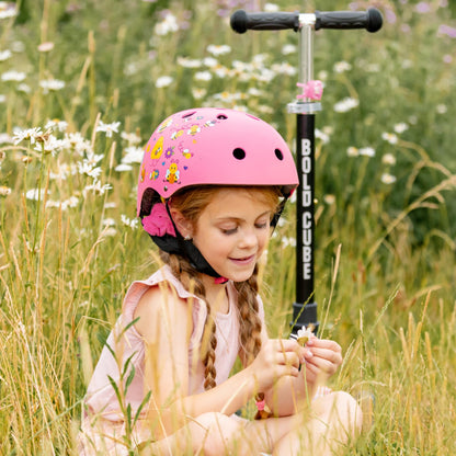 Bee Garden Pink - Kids Helmet-4