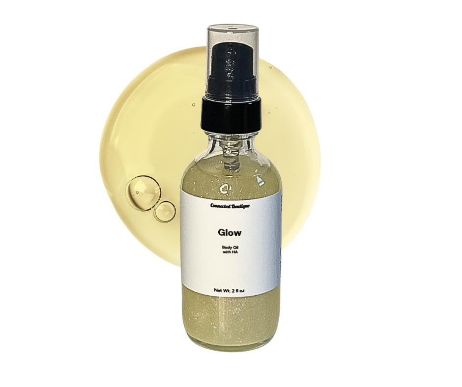 Glow dry body oil scented anti aging fast absorbing hydration-1