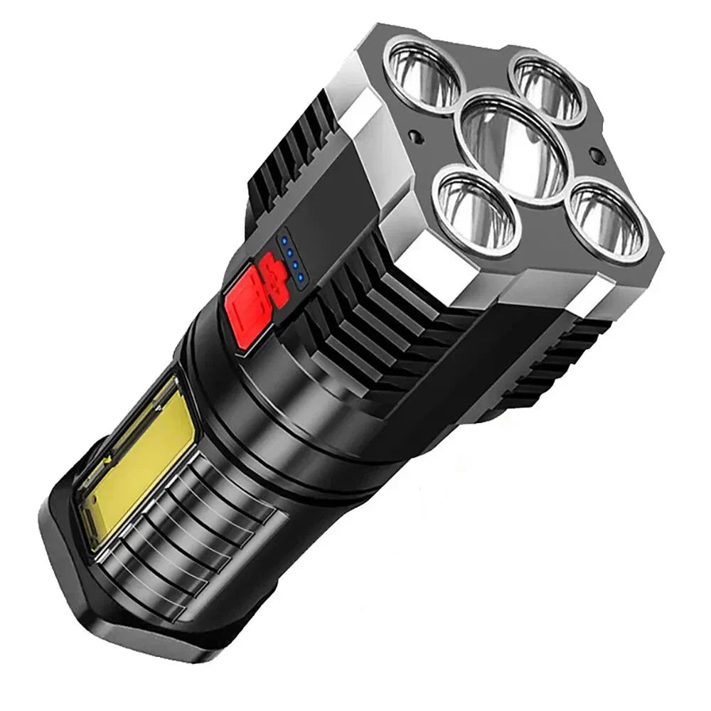 High Power Rechargeable LED Camping Flashlight-0