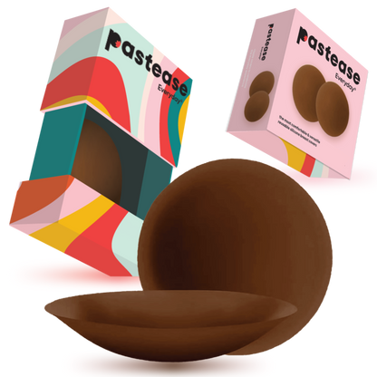 5-Pack: Pastease Everyday® Nipple Cover Sticky Adhesive Silicone Nipple Pasties Reusable Pasty Breast Covers for Women with Travel Box-7