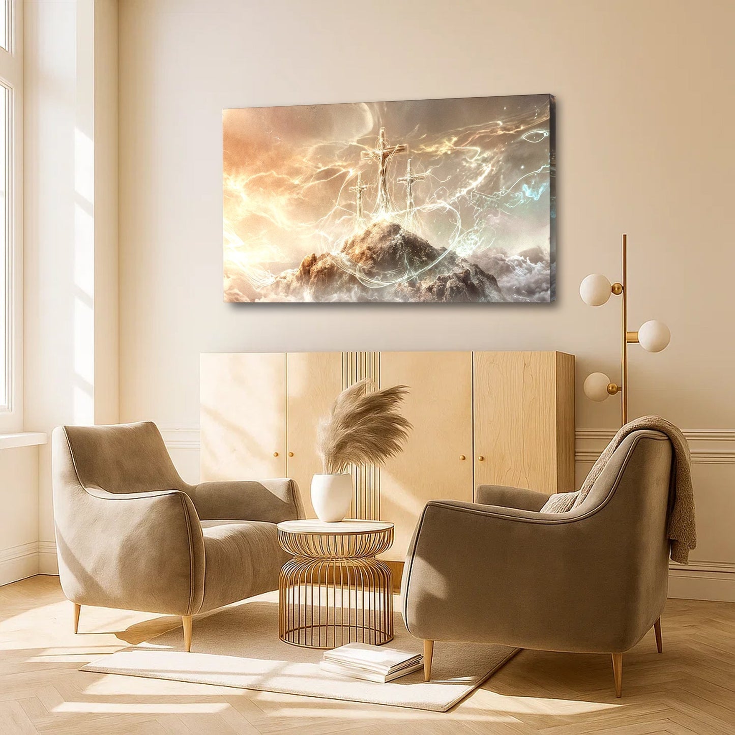 He Is Risen Faith Wall Art-2