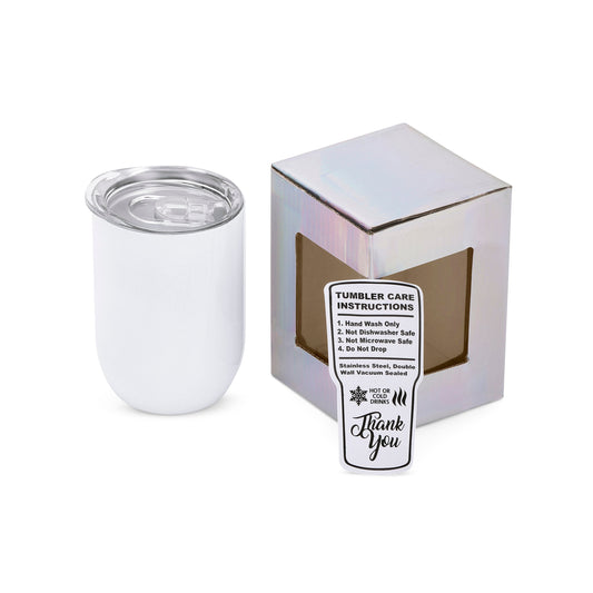 12oz Sublimation Wine Tumbler-0
