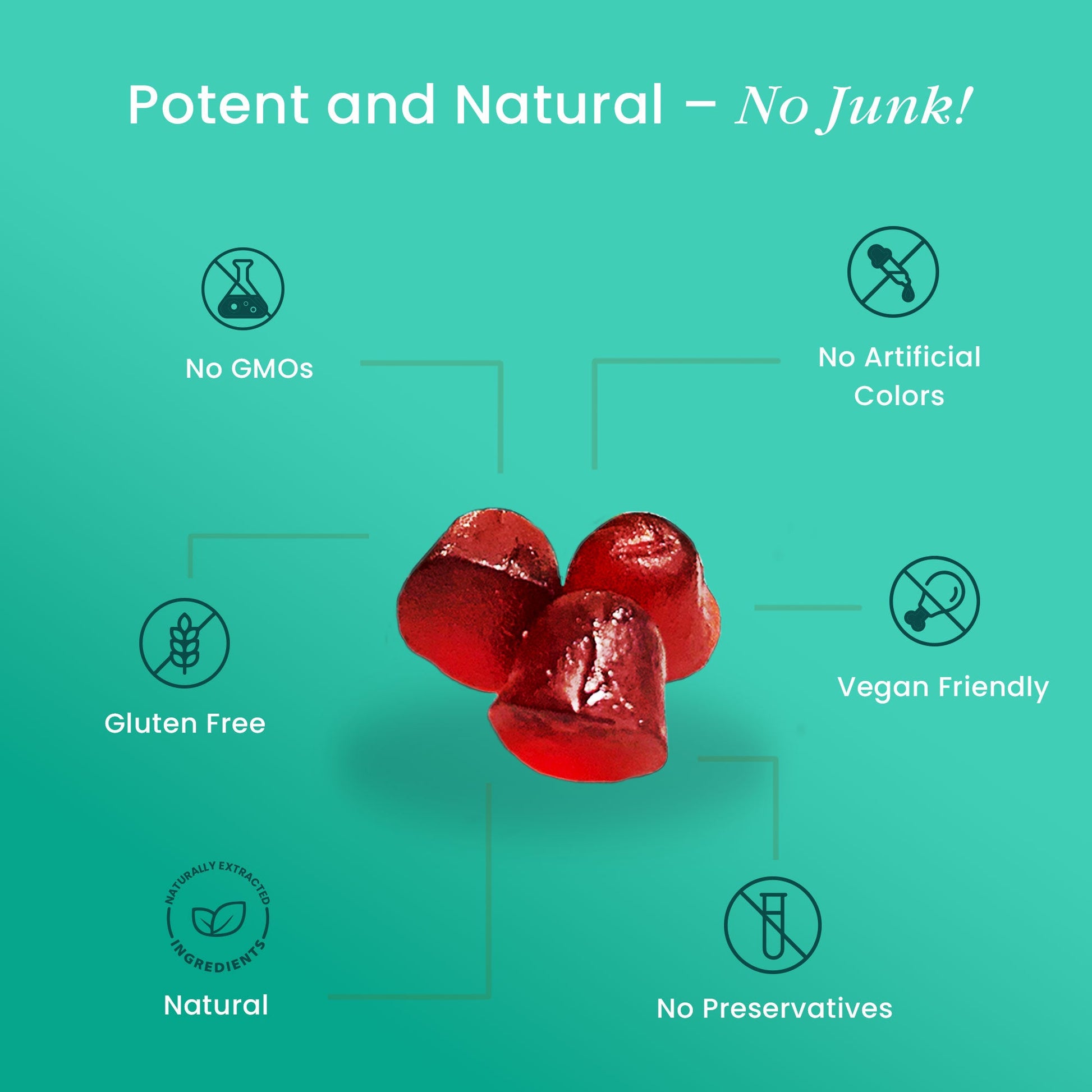 Himalayan Shilajit Gummies – 60 Gummies | 3000mg RHE per Serving | Herbal Wellness Blend with Natural Cherry Flavor-3