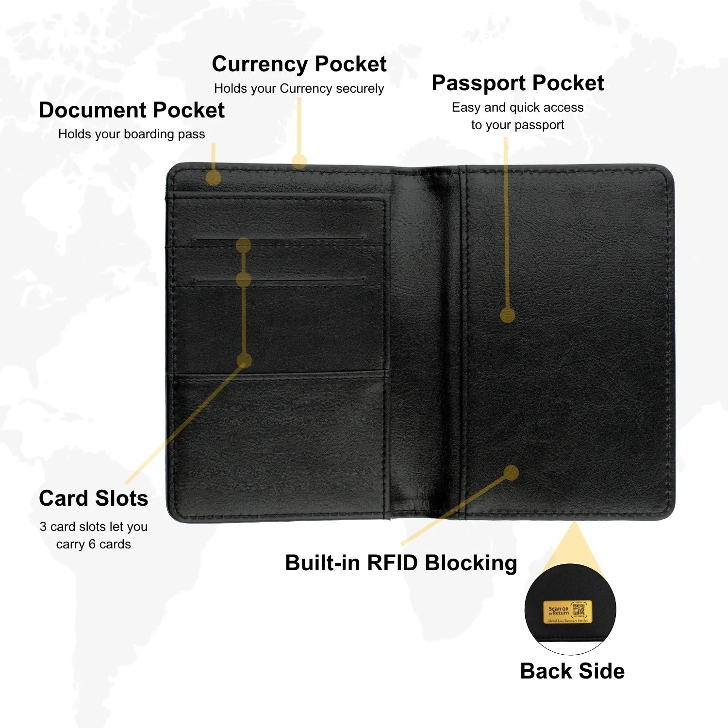 Genuine Leather Passport Case-4