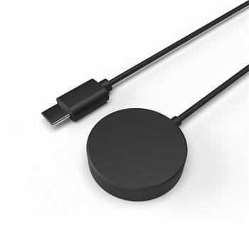Cablu de incarcare USB-C FIXED pentru Samsung Galaxy Watch 4 si alte modele, Negru (FIXDW-780)-0