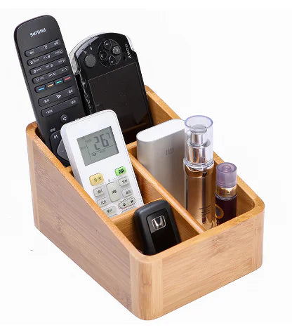 Creative Desktop Organizer for Remote and Cosmetics