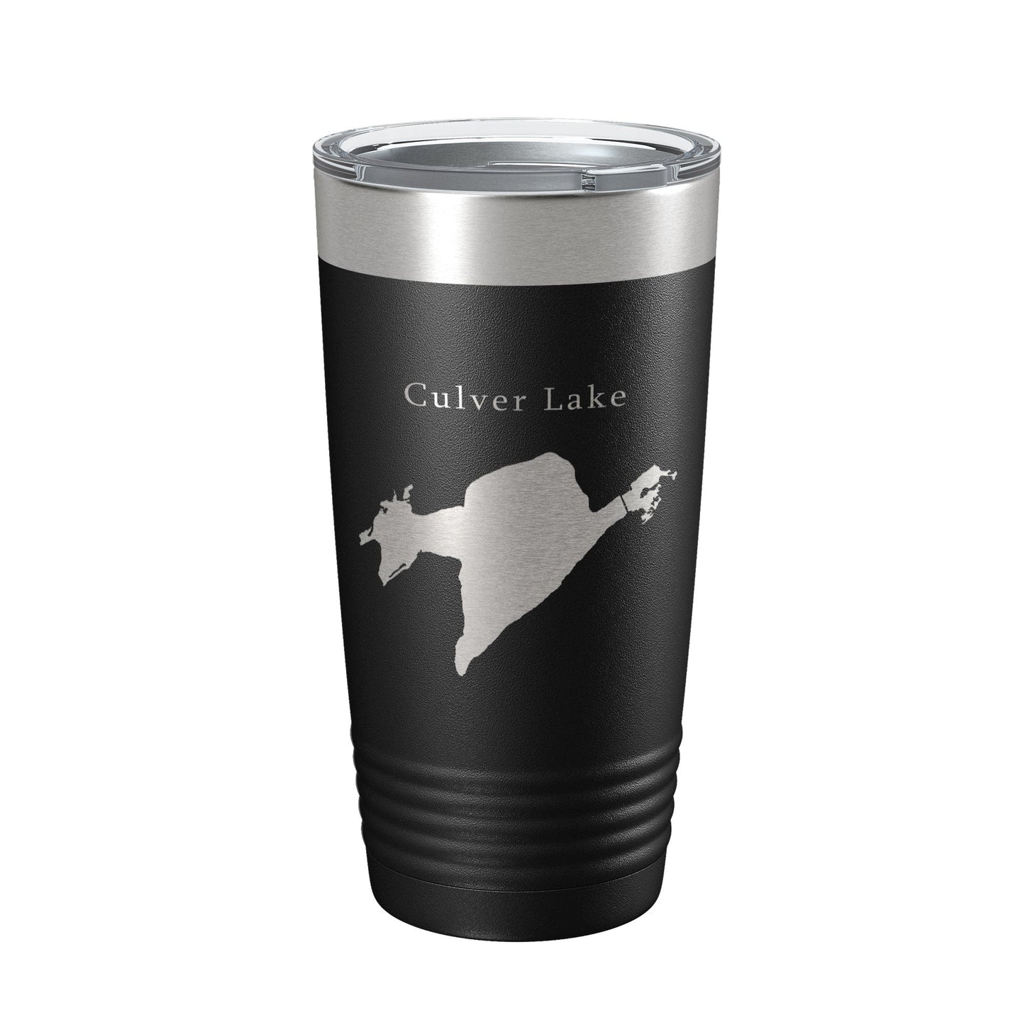 Culver Lake Map Tumbler Travel Mug Insulated Laser Engraved Coffee Cup New Jersey 20 oz-0