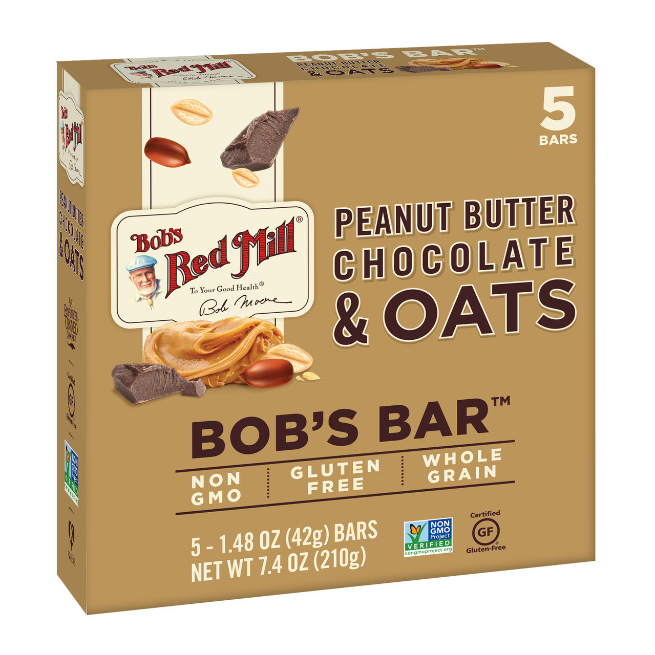 BOBS BR PBTR/CHOC OATS  (6x7.40)-0
