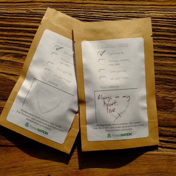 Happy Valentine's Day Tree Pouch-4