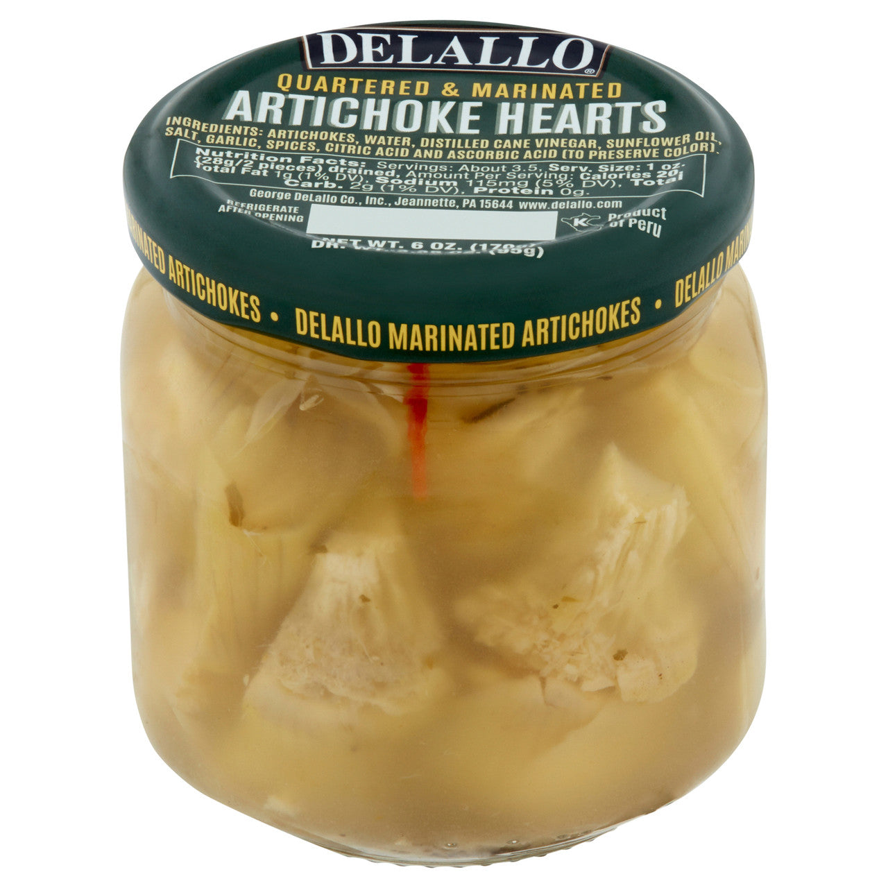 De Lallo Marinated Artichoke Hearts (12x6 Oz)-3