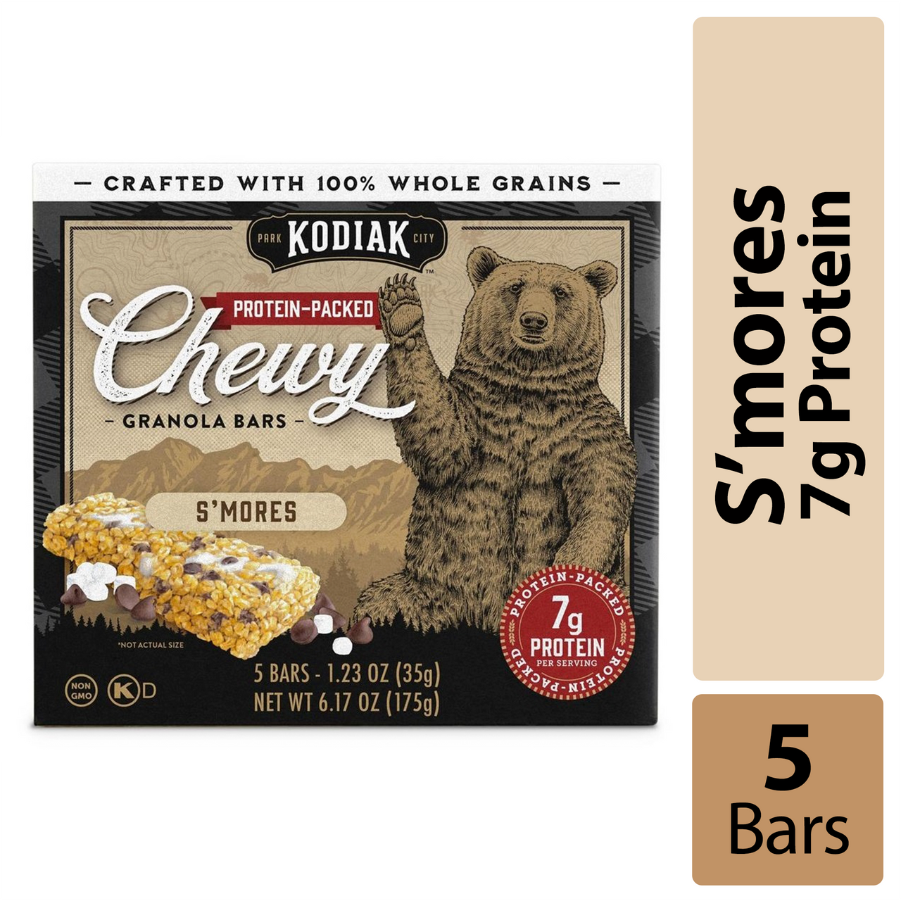 KOD SMORES CHWY GRNLA BR ( 12 X 6.17 OZ   )-0
