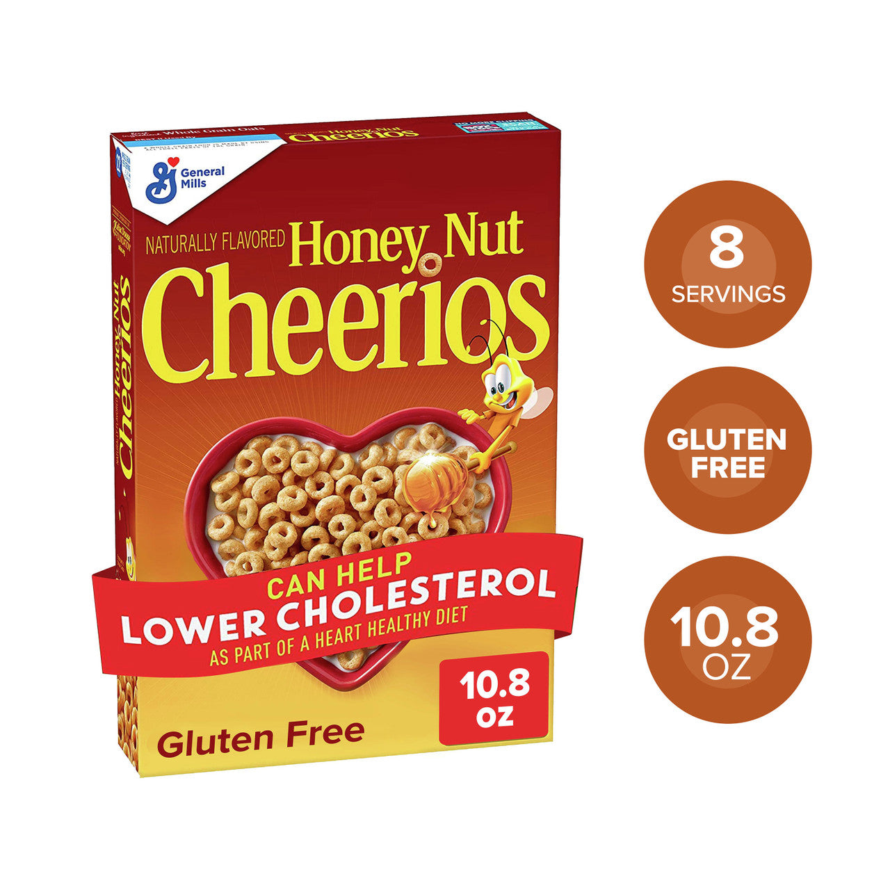GEN MILL HNY NUT CHEERIO ( 12 X 10.8 OZ   )-1