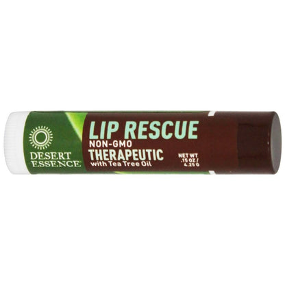 Desert Essence Lip Balm, Tea Tree Oil Rescue (24x.15 Oz)-0