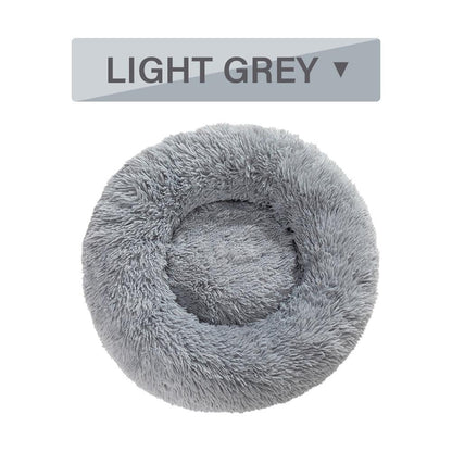 The Snugglepaws Plush Donut Pet Bed: Luxuriously Cozy Haven For Dogs And Cats-11