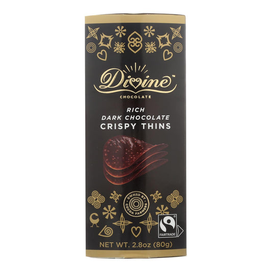 DIVINE CRSP THNS DK CHOC (12x2.80)-0