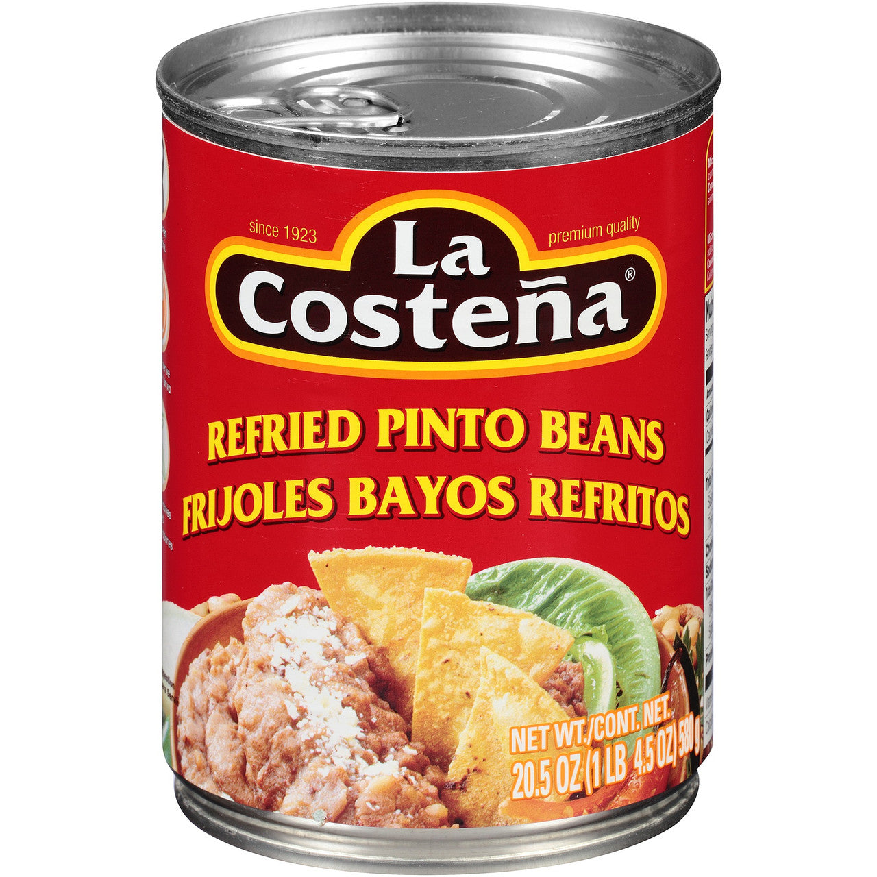 La Costena Bean Refried Pinto Beans (12x20.5 Oz)-0