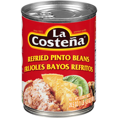La Costena Bean Refried Pinto Beans (12x20.5 Oz)-0