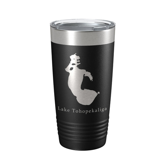 Lake Tohopekaliga Map Tumbler Travel Mug Insulated Laser Engraved Coffee Cup Florida 20 oz-0