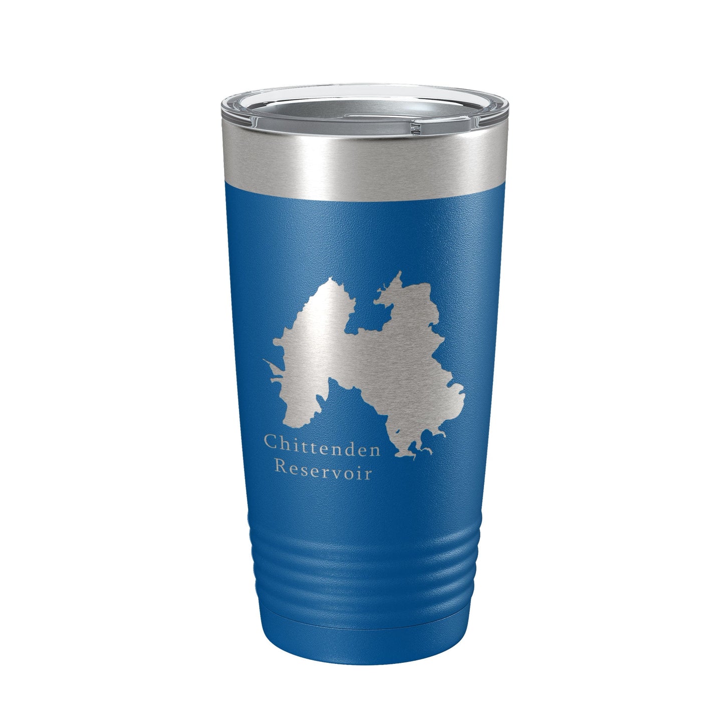 Chittenden Reservoir Tumbler Lake Map Travel Mug Insulated Laser Engraved Coffee Cup Vermont 20 oz-6