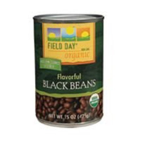 Field Day Black Beans (12x15 Oz)-0
