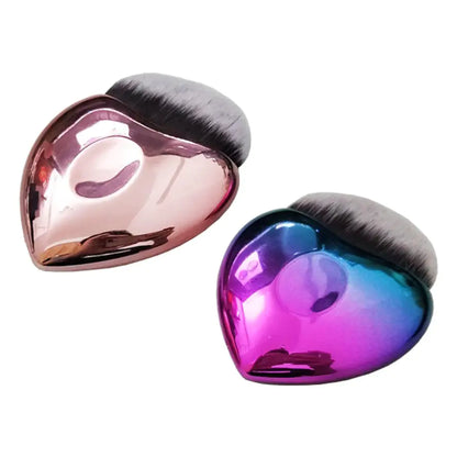 Heart-Shaped Makeup Brushes, Foundation and Blush Brush