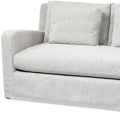 69" Gray Fabric Sofa-2